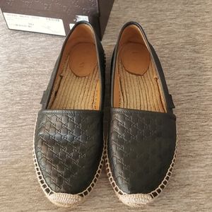 Gucci Espardilles Nero Micro Soft